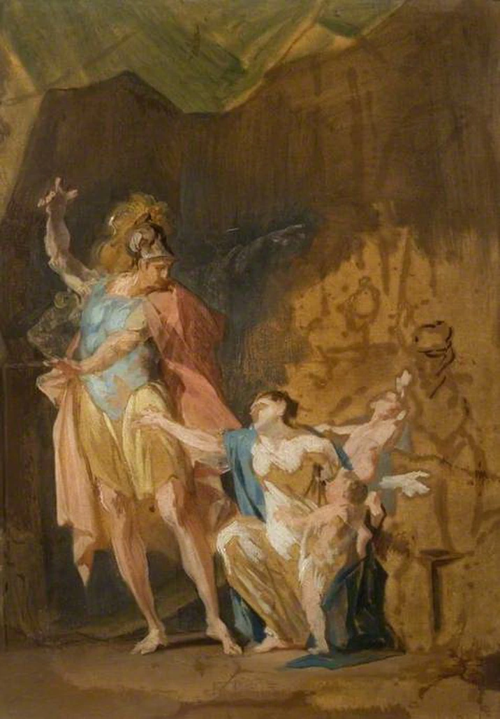 Jason che rifiuta Medea - Northampton Museum and Art Gallery